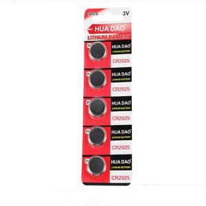 Knoopcelbatterijen 5 stks / set Cr2032 Cr2025 Cr2450 Cr Cr1220 Cr1616 Cr1620 Cr1632 Cr1625 Cr927 Batterij 3V Lithium Coin voor sleutelhangers Dhuz3