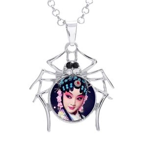 Bouton colliers pendentifs pour sublimation araignée colliers pendentif bijoux pour femmes transfert de chaleur impression consommable