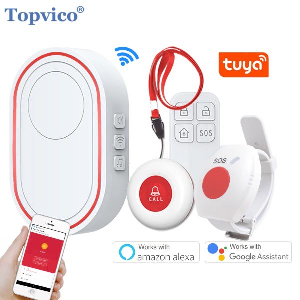 Bouton Bouton de panique WiFi Smart WiFi TOPVIC