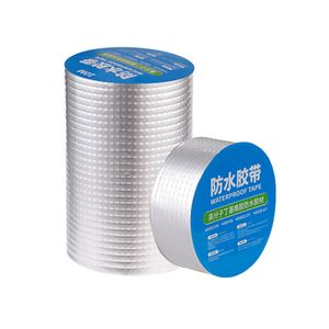Butylrubber tape aluminium folie waterdichte tape dakslangglas reparatie elastische sticker om lekkage superreparatie nanoband te voorkomen