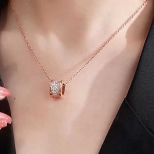 BUU ketting klassiek charmontwerp elegante diamant en gepersonaliseerde ketting veelzijdig voor met originele ketting 0UIP