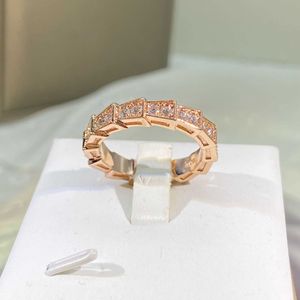 Buu ringen coole ontwerpring nieuwe mode slang vergulde roségouden ring met originele ringen ymb6