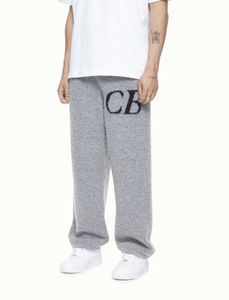 Buxton Cole gebreide broek CB geweven gebreide broek voor joggen heren Sweat Fleece Warme vrouwen joggers overalls heren streetwear sportkleding pant los