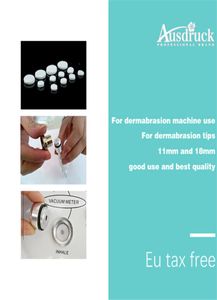 Acheter 1000 PC diamant DERMABRASION PEELING Microdermabrasion coton filtres pièces de machine de beauté mélangées 11mm et 18mm4189755