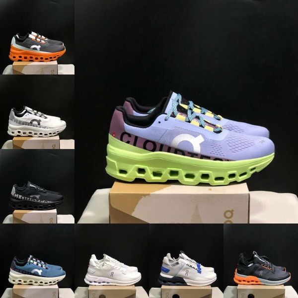 Comprar zapatos para correr Cloudmonster en venta Frost Surf Fawn Turmeric Nimbus Hay Magnet Shark Cloudnova Flux Black Hay Undyed White Zephyr Zapatillas de deporte para hombre y mujer