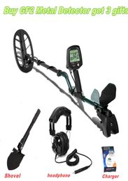 Acheter GF2 Metal Detector Obtenez 3 cadeaux Précious Treasure Finder for Underground Gold Detector High Sensitivité LCD Display3383816