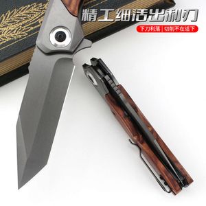 Acheter Couteau de survie en plein air à la mode, petit couteau d'auto-défense pliant Unique de survie 645498