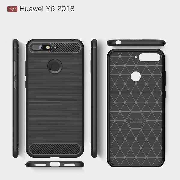 Acheter en gros étuis pour téléphones portables pour Huawei Y6 2018 couverture arrière de luxe en TPU souple pour étui Huawei Honor Play livraison DHL gratuite