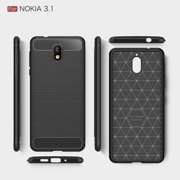 Acheter en gros étuis de téléphone portable pour Nokia2.1 couverture de luxe couverture souple en TPU pour Nokia3.1 couverture arrière pour Nokia5.1 étui DHL livraison gratuite