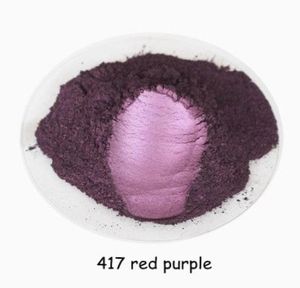 Buytoes 500Gram Red Purple Color Cosmetic Mica Pearl Pigment Powder Pown for Nail Art Polon et maquillage à paupières SOAP3038675