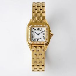 BVF – montre de haute qualité en or avec diamant, boîtier en acier fin 316, bracelet en verre saphir, miroir, mouvement à quartz suisse, 22MM