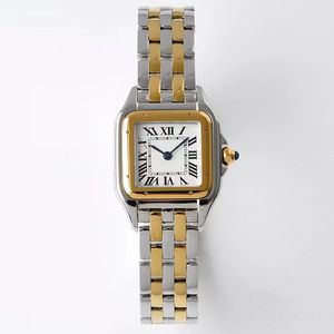 BVF – compartiment de montre de haute qualité, boîtier en acier fin or 316, bracelet en verre saphir miroir, mouvement à quartz suisse 22MM