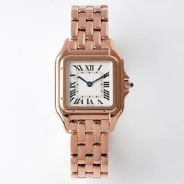 BVF – montre de haute qualité en or rose 316, boîtier en acier fin, bracelet en verre saphir, miroir, mouvement à quartz suisse, 27MM