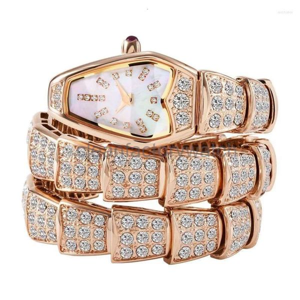 Bvlgar Watch Snake Wall Wall Walls Sky Star Bracelet Watch Women's Women's Light Luxury Luxury Small and High Sense Alta calidad de alta calidad