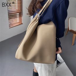 [BXX] PU lederen emmer tassen voor vrouwen 2020 winter merk schouder handtassen en portemonnees vrouwelijke trending cross body lux tas HP903 Q1204