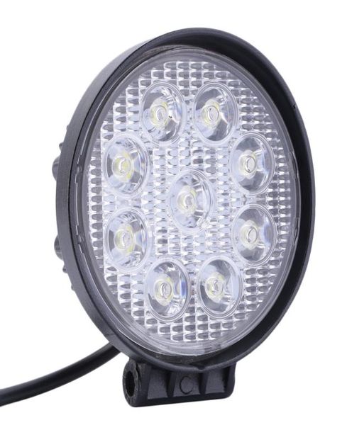 Par DHL 27W voiture LED barre lumineuse de travail tout-terrain pour Jeep 4x4 4WD AWD SUV ATV chariot lampe de conduite moto antibrouillard Light7188829