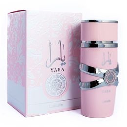 Lattafa Yara Niche parfum de luxe L'Heure Verte lune bleue gingembre tiret Anges partager Rose sur glace Rouler en amour bonne fille disparue mauvaise Lady Parfum Spray 50ML EDT EDP