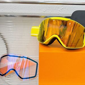 Lunettes de ski coupe-vent anti-poussière lunettes de ski de créateur lunette lunettes de réalité pour hommes femmes lunettes de luxe réglables grandes lunettes cadre complet avec magnétique