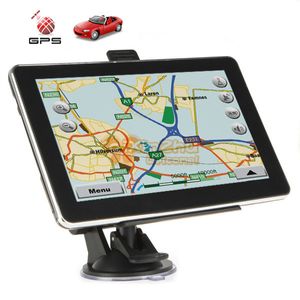 ByJo 7 pouces HD voiture GPS Navigation écran capacitif FM 8GB véhicule camion GPS navigateur de voiture Europe Sat nav carte à vie