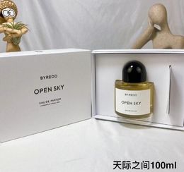 Byredo Open Sky Parfum 100ml Pour Homme Femme EDP longue durée haute capacité de parfum Parfum Spray Fast Ship