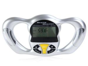 BZ 2009 Mini Digital LCD -scherm Gezondheidsanalysator Handheld BMI Tester Body Fat Monitor Fat Meter Detectie Body Mass Index2192828