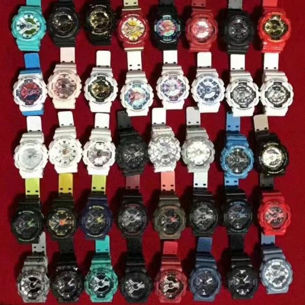 casios g montres style numérique double affichage sport hommes montres multifonction hommes femmes montre numérique