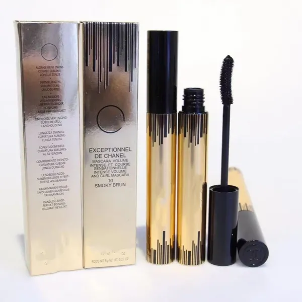 C Marca Tubo de rímel Alta calidad Chica Belleza de ojos Herramientas de maquillaje Volumen Resistente al agua Máscaras gruesas de larga duración Negro 8 g Cosméticos para ojos rizados Nuevo stock