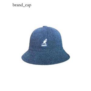 Chapeau kangourou chapeau de pêcheur chapeau de soleil crème solaire broderie serviette matériel 3 tailles 13 couleurs japonais Ins Super Fire Hat Kangol 6651