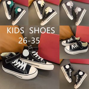 c High Low All Stars Running Shoe Girls Black Green Children Optical Casual Sneakers Teuter Youth Sports Ademende Outdoor Trainers