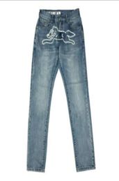 C Dog de style glacée Bleu Denim Wash Men Classic Jean Taille 3234363839516496251029