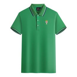 Cordoba S.A.D. Männer und Frauen Polos mercerisierte Baumwolle Kurzarm Revers atmungsaktives Sport-T-Shirt Das Logo kann individuell angepasst werden
