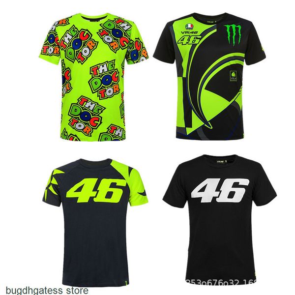 C0G1 2024 F1 RACHING RACHING MEN'S T-shirts VR46 Cross-country Motorcycle Summer Bicycle Mountain