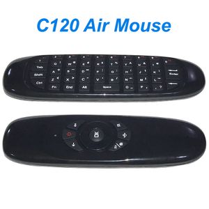 C120 Air Mouse Mini Keyboard Souris Somatosensory Gyroscope Remote Douvoir pour PC Android TV Box