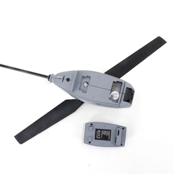 C127 2,4 GHz Electronics RC Drone 720P Cámara 6-Axis Wifi Sentry Helicóptero Gran Angular Single Paddle sin alerones Spy Toy