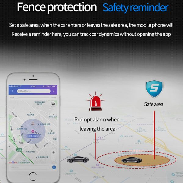 C13 relais de sécurité de voiture GPS Tracker localisateur GSM APP suivi télécommande surveillance antivol coupure d'huile puissance Car-Tracker325t