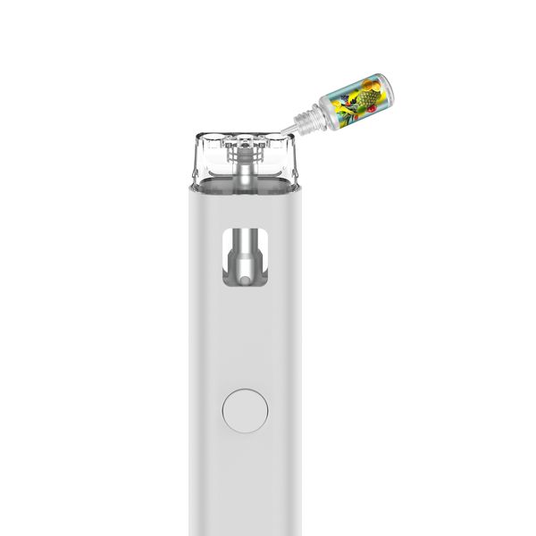 C15 Pen vaporisateur jetable 1,0 ml 2,0 ml Réservoir d'huile vide D8 D9 300mAh Préchauffeur de recharge USB Dispositif en céramique Pod en gros de vape Vape Vape vide jetable Japon Canada