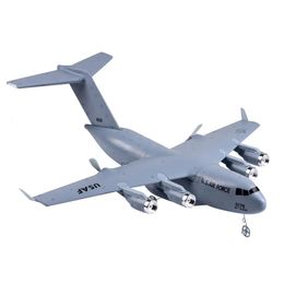 C17 RC Flugzeug Transport 373mm Spannweite EPP DIY Flugzeug Spielzeug Geburtstagsgeschenke für Jungen Mädchen 240119