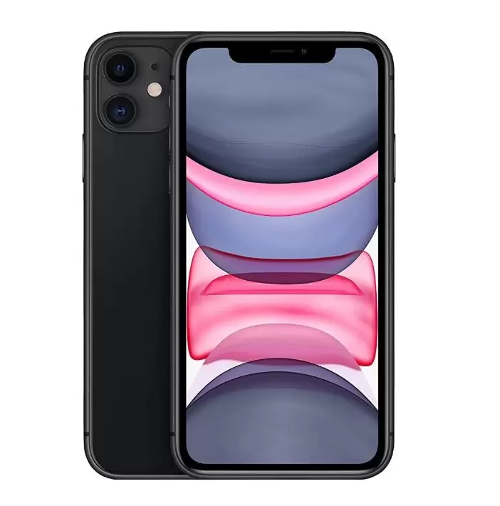 Apple iPhone 11 original remodelado, telefones celulares desbloqueados A13 Hexa Core 64GB / 128GB 6.1 polegadas ios 12MP 4G Lte