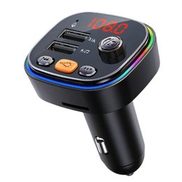 Lecteur MP3 Bluetooth de voiture C20 avec emplacement pour carte/disque U, qualité sonore sans perte, appel mains libres, transmetteur FM, MP3 de voiture