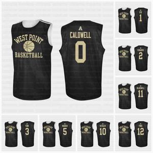 C202 Army Black Knights NCAA College Basketball Jersey Josh Caldwell Nick Finke Jalen Rucker Charlie Peterson Lonnie Grayson Alex King Tucker