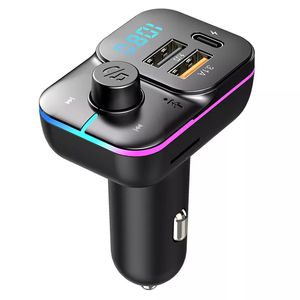 C24 Bluetooth voiture transmetteur FM 5V3.1A chargeurs adaptateur mains libres appel voiture lecteur MP3 TF-card U disque