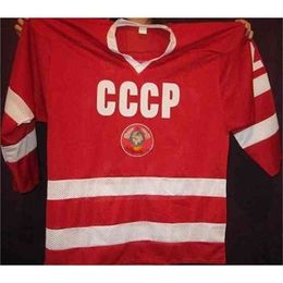 C26 Nik1 2019 URSS-CCCP russe 20 Vladislav Tretiak 2 Viacheslav Fetisov 17 maillot de hockey Alexander Kharlamov