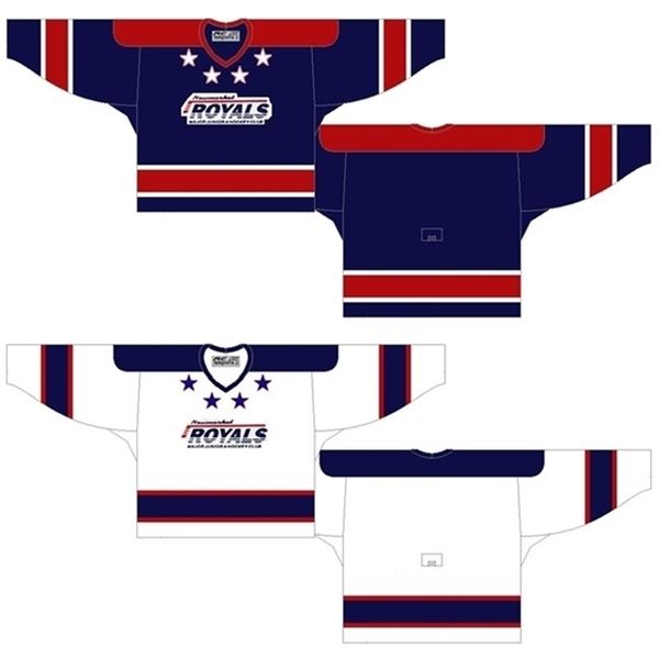 C26 Nik1 Barato Personalizado 1992 93-1993 94 OHL Hombres Mujeres Niños Inicio White Road Negro Stiched Newmarket Royals s Ontario Hockey League Jerseys