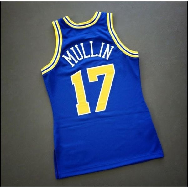 C2604 Hommes Jeunes femmes Vintage Chris Mullin Mitchell Ness 93 94 College Basketball Jersey Taille S-4XL ou C2604 n'importe quel nom ou numéro de maillot