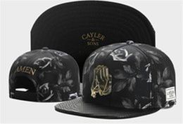 Moda 2022 Sombreros Moda Street Headwear tamaño ajustable Cayler Sons fútbol personalizado béisbol