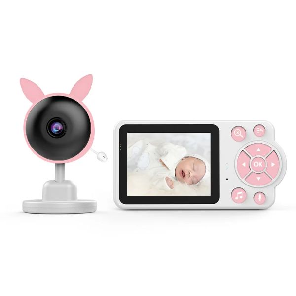 C3-B Baby Monitor Camera Talway Talk Wireless Baby Monitor Support 2x Zoom 2,8 pouces 720p HD View Night View 2600mAh Batterie