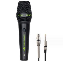 C350 Professionele dynamische microfoon Cardioïde vocale bedrade microfoon met XLR-kabelplug Play C-350-microfoon voor podium Karaoke KTV