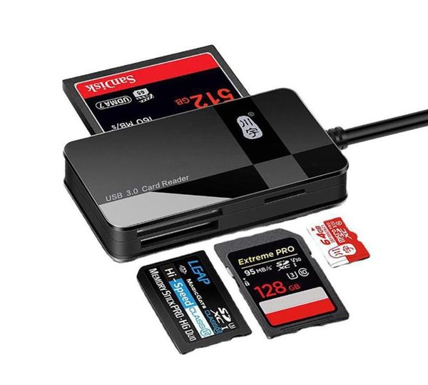 C368 Allinone Card Reader High Speed ​​USB30 Teléfono móvil TF SD CF MS Memory de la tarjeta All in One ReadersA50A123603709