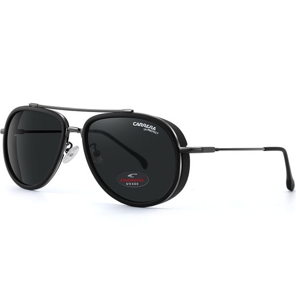 C38 Carreraa marque Designer Aviation lunettes de soleil hommes femmes mat métal Vintage rétro cadres nouvelle mode pilote lunettes de soleil gafas de sol hombre