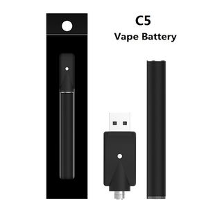 C5 Bud Touch Battery 10,5 mm knoploze automatische geactiveerde vape o Pen 345 mAh voor 510 cartridges met bodemindicatorlichtfabrikant Directe levering